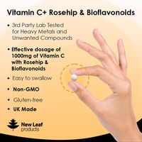New Leaf High Strength Vitamin C + Rosehip